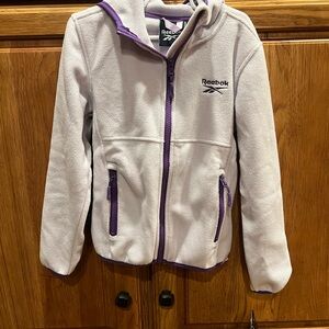 Reebok Purple and Lavender Fleece Jacket